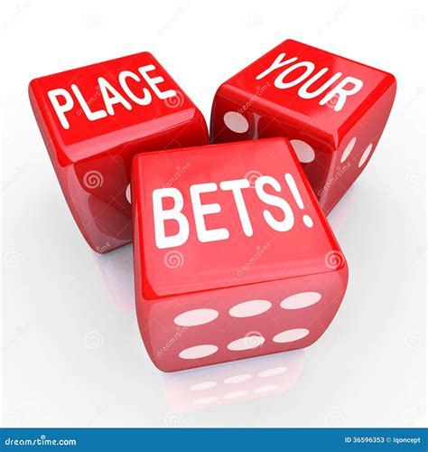 What is another word for place a bet .